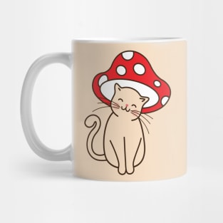 Cat Mushroom Mug